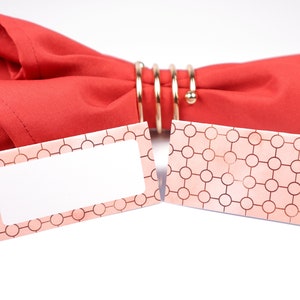 Name Place Card, Deco Oranje Tafelsetting, Gastenverblijf Arrangement, Tafeldecor, Buffet Food Label, Tent Opgevouwen