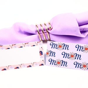 Moederdag Naam Plaats Kaart, Tafel Instelling, Gast Zitplaats Arrangement, Tafel Decor, Buffet Eten Label, Tent Gevouwen/Stijl 5