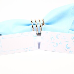 Vissen Naam Plaats Kaart, Zodiac Celestial Table Setting, Guest Seating Arrangement, Table Decor, Buffet Food Label, Tent Fold/ Style 8