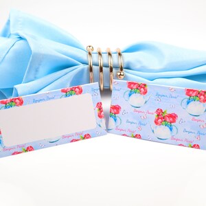 Franse naam Place Card, Bonjour Parijs Tafel setting, Gast zitplaatsen arrangement, Tafel Decor, Buffet Food Label, Tent Gevouwen / Stijl 1