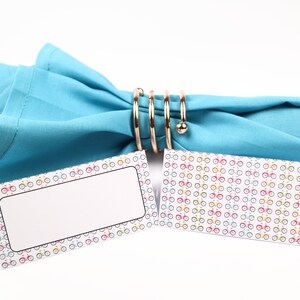 Naam Plaats Kaart, Zomer Fiets Tafel Setting, Gasten zitplaatsen Arrangement, Tafel Decor, Buffet Food Label, Tent Opgevouwen