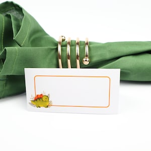Name Place Card, Stegosaurus Dinosaur Tafelsetting, Gasten zitplaatsen Arrangement, Tafel Decor, Buffet Food Label, Tent Gevouwen / Stijl 20