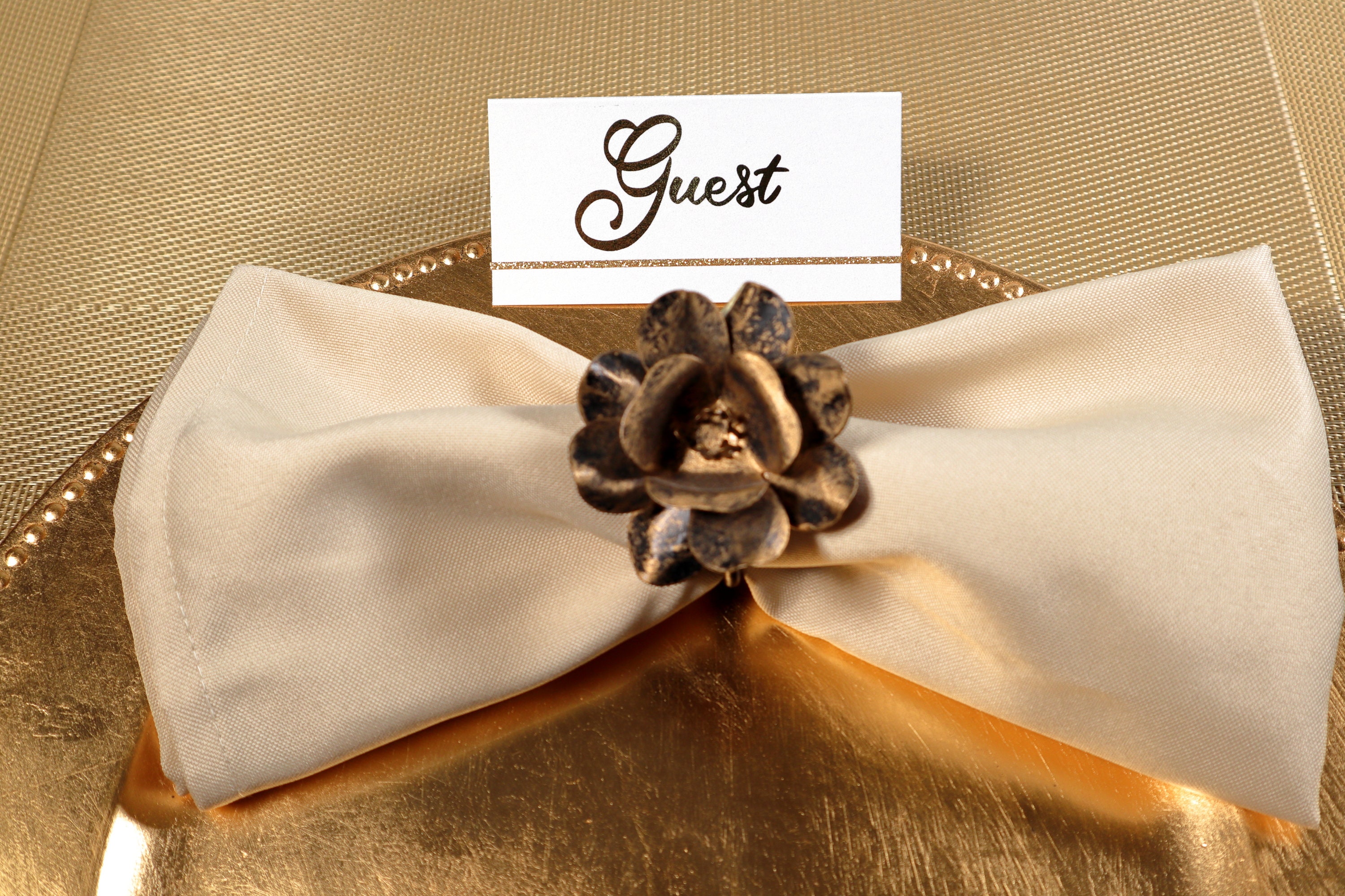 Wedding or Dinner Party Place Cards/ Guest Name Personalized/ Etsy