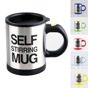 Kitchen Electric Mixing Cup Stirring Coffee Cup Automatic Mixing Mugs Cup  Lazy R