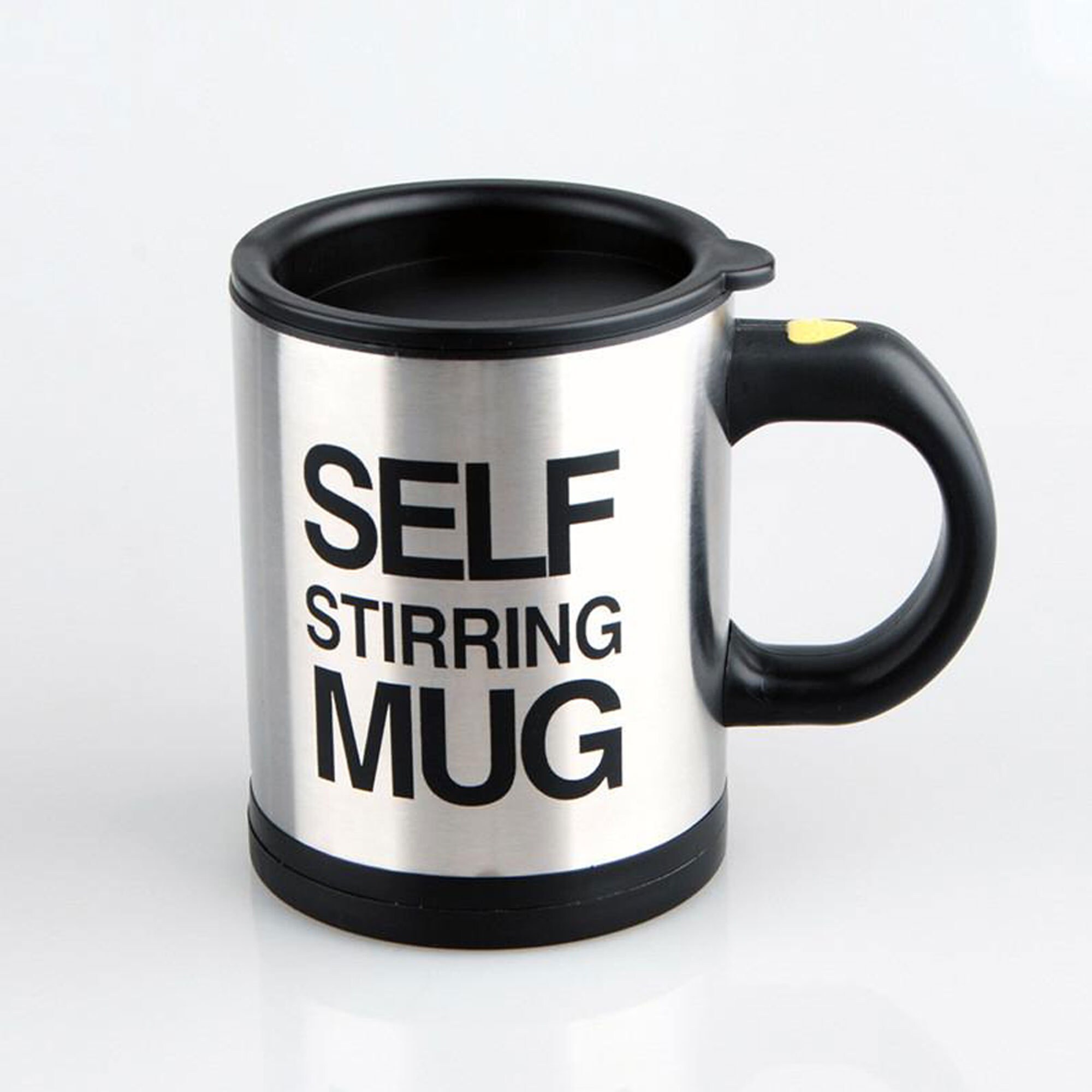 Grand Star Self-Stirring Mug Black/Silver SM-34337 - Best Buy