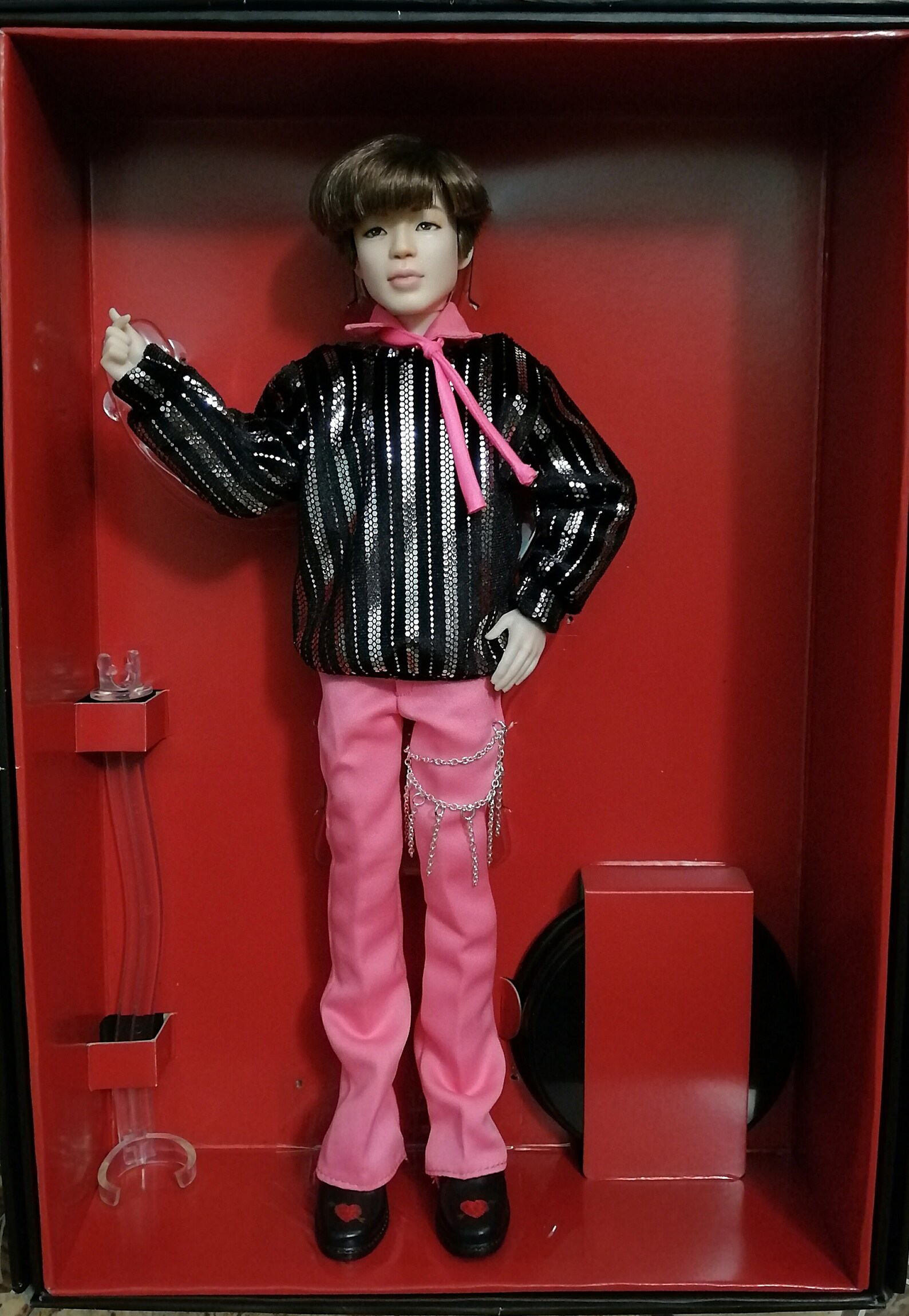 Jimin BTS idol doll repaint OOAK custom doll portrait doll Etsy