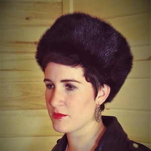 Mink Ushanka—Russian-made fur hat