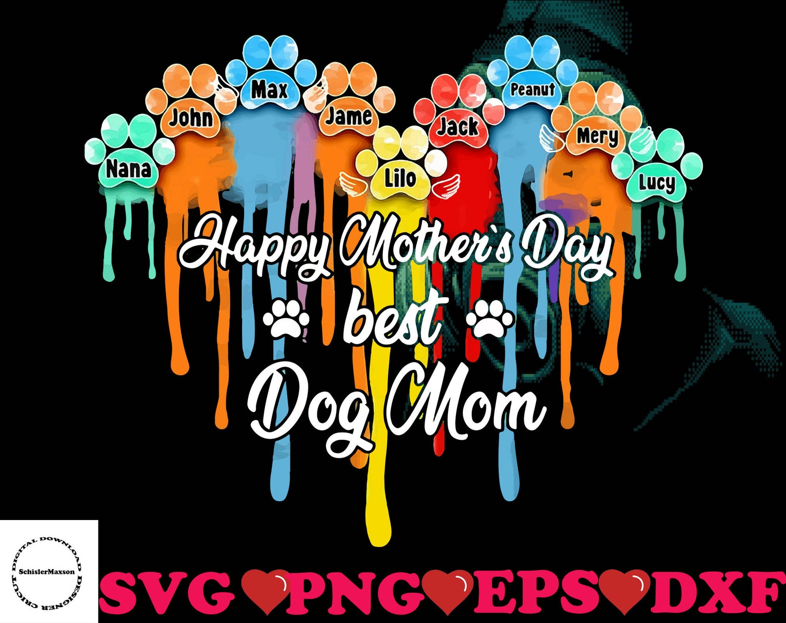 Free Free Dog Mom Svg Etsy 860 SVG PNG EPS DXF File