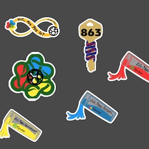 Project 863 Season One Stickers