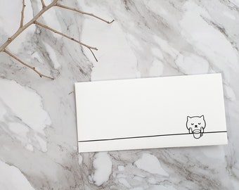 Printable Cash Envelope Template with Tracker