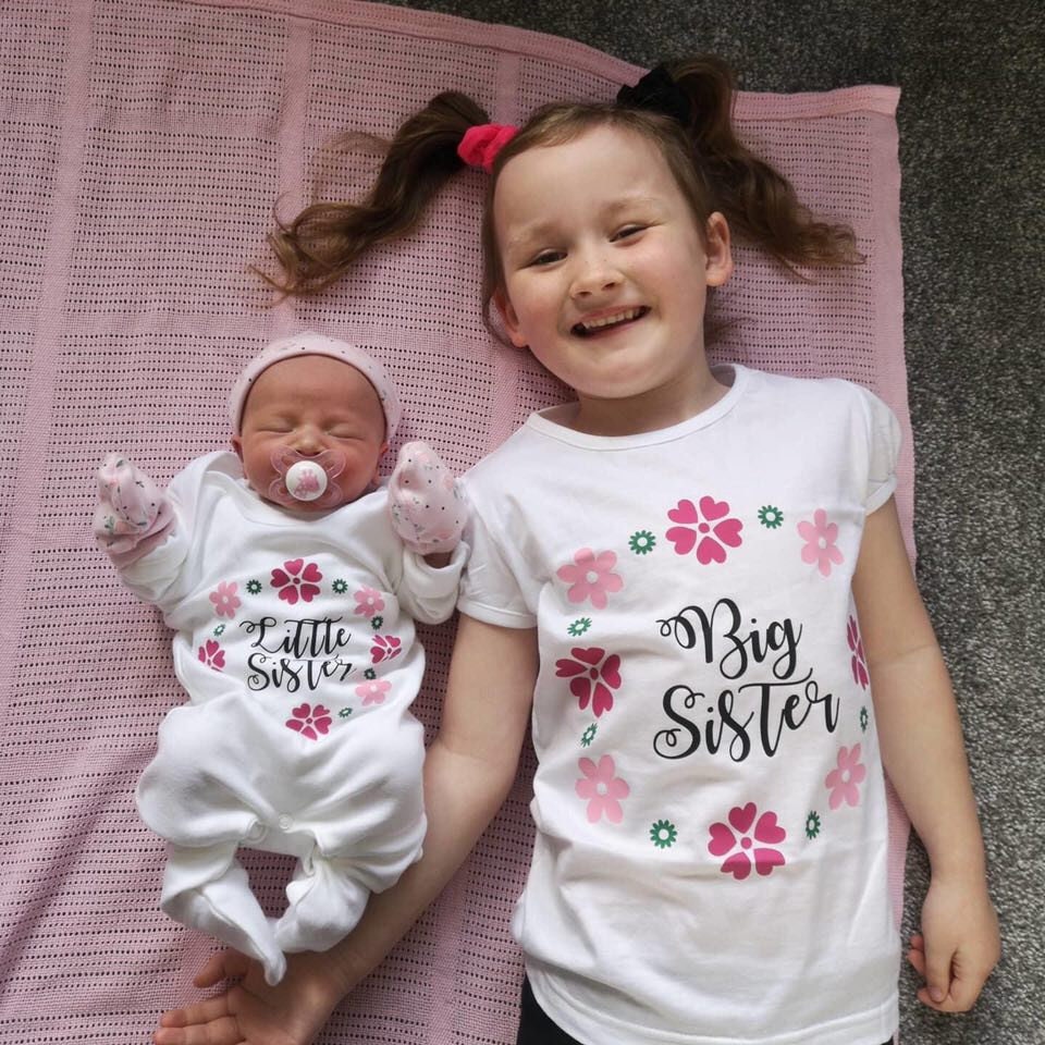 Little sister cheap newborn gown