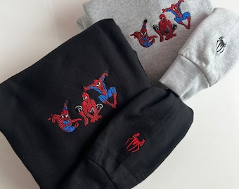 Spiderman Unisex No Way Home Embroidered Sweater/Hoodie