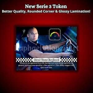 Start your engines! Full Art Custom Token for MTG - Magic The Gathering - RAA Token