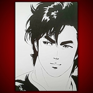 NICKY LARSON Fan Art Print < City Hunter >