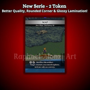 MAP full Art Custom Token for MTG - Magic The Gathering - RAA Token