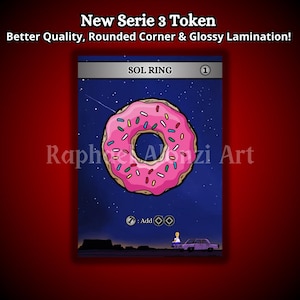 Sol Ring Full Art Custom Token for MTG - Magic The Gathering - RAA Token