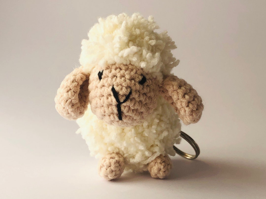 Cute Keychain, Sheep Keychain, Lamb Keychain, Bag Accessories, Purse