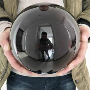 Large Black Obsidian Sphere – Grounding & Protection Crystal – Healing and Meditation Decor – Unique Protection Gift – Free Gift Included