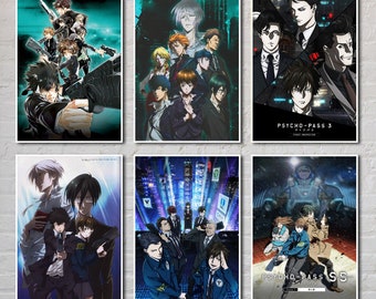 Psycho Pass Poster Etsy Psycho Pass Poster Etsy