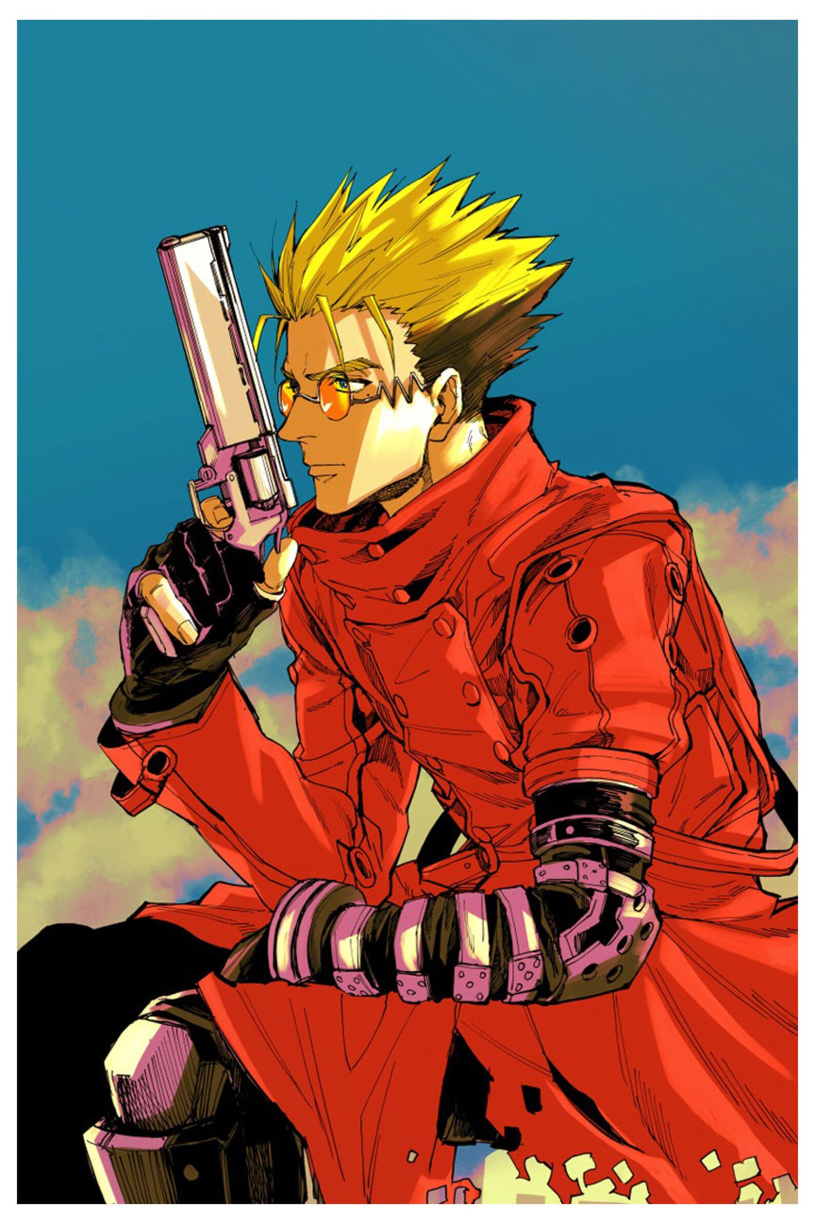 Poster trigun poster anime TV Wall Decor Wall Hangings Etsy