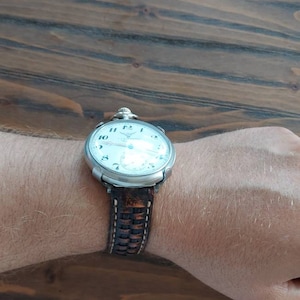 Cortebert pocket watch coversion
