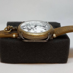 Pocket watch converter, Pocketwatch wrist holder