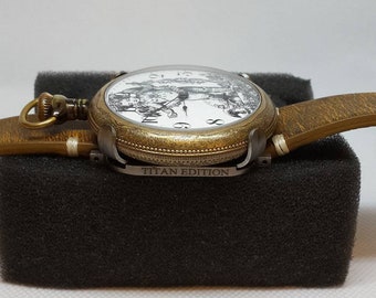 Pocket watch converter, Pocketwatch wrist holder