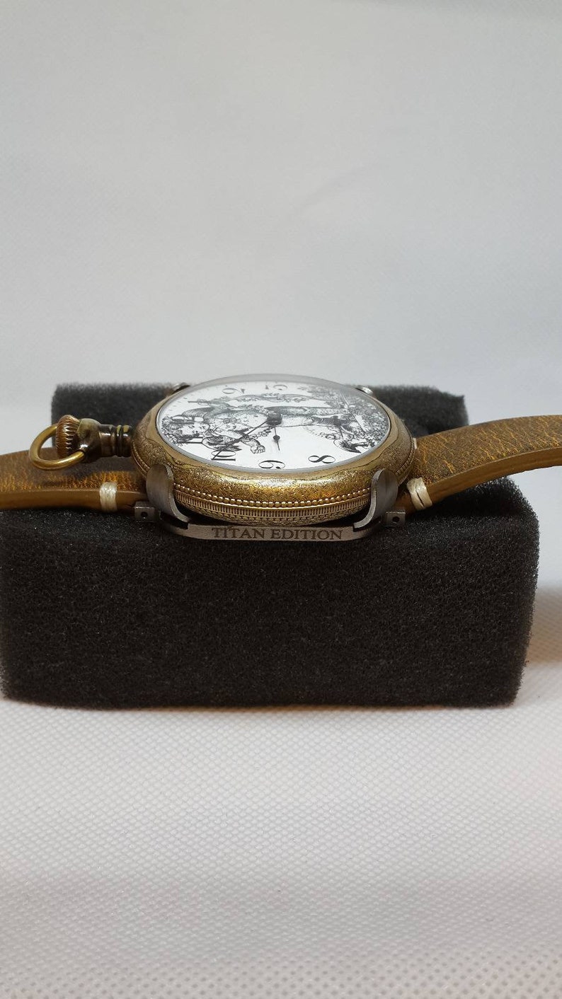 Pocket watch converter, Pocketwatch wrist holder image 1