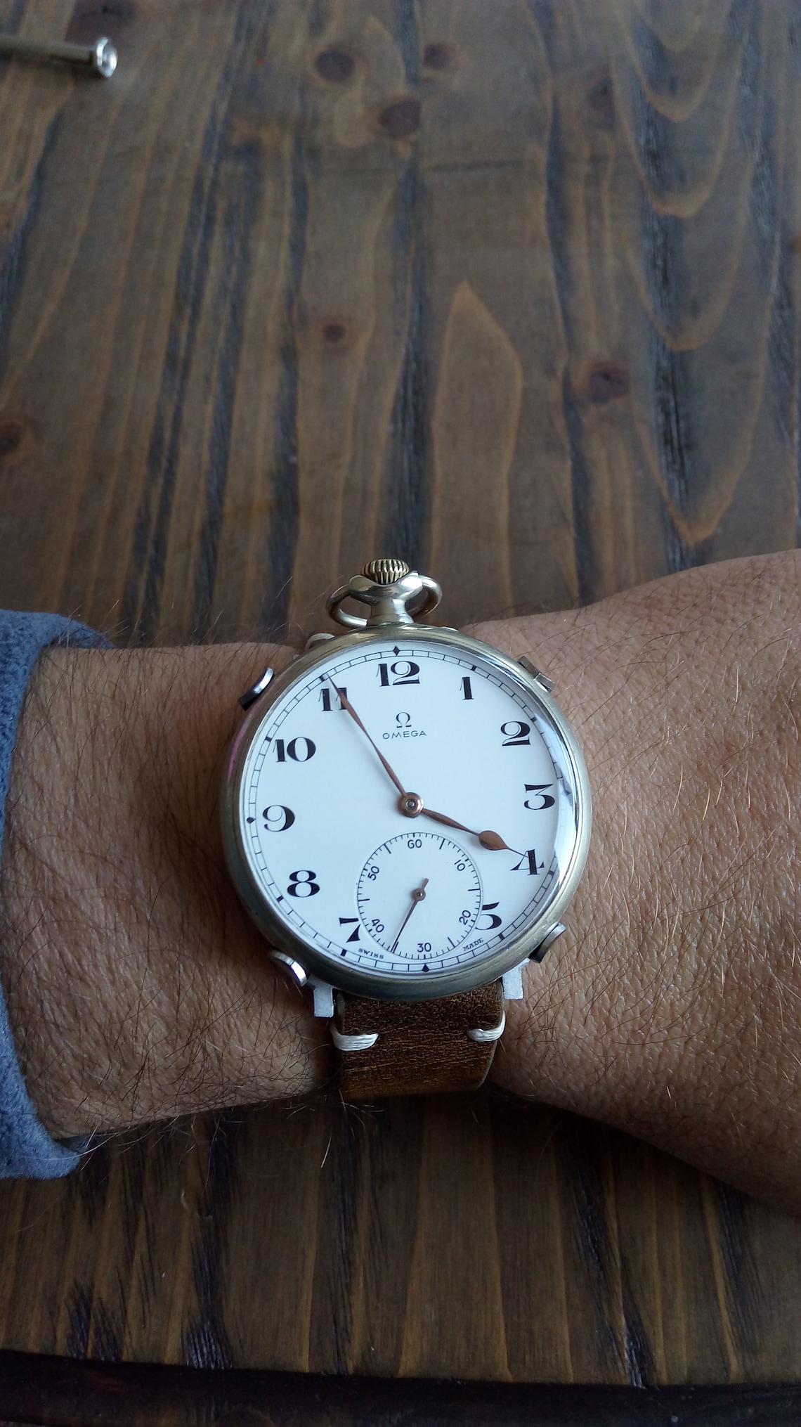 Pocket Watch Converter Pocketwatch Wrist Holder Etsy