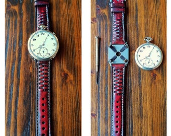 Pocket watch wrist holder