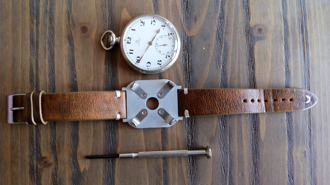 Pocket Watch Converter Pocketwatch Wrist Holder Etsy