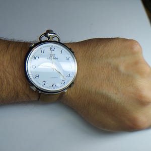 Swiss Made Antique Rail Road Pocket Watch.
