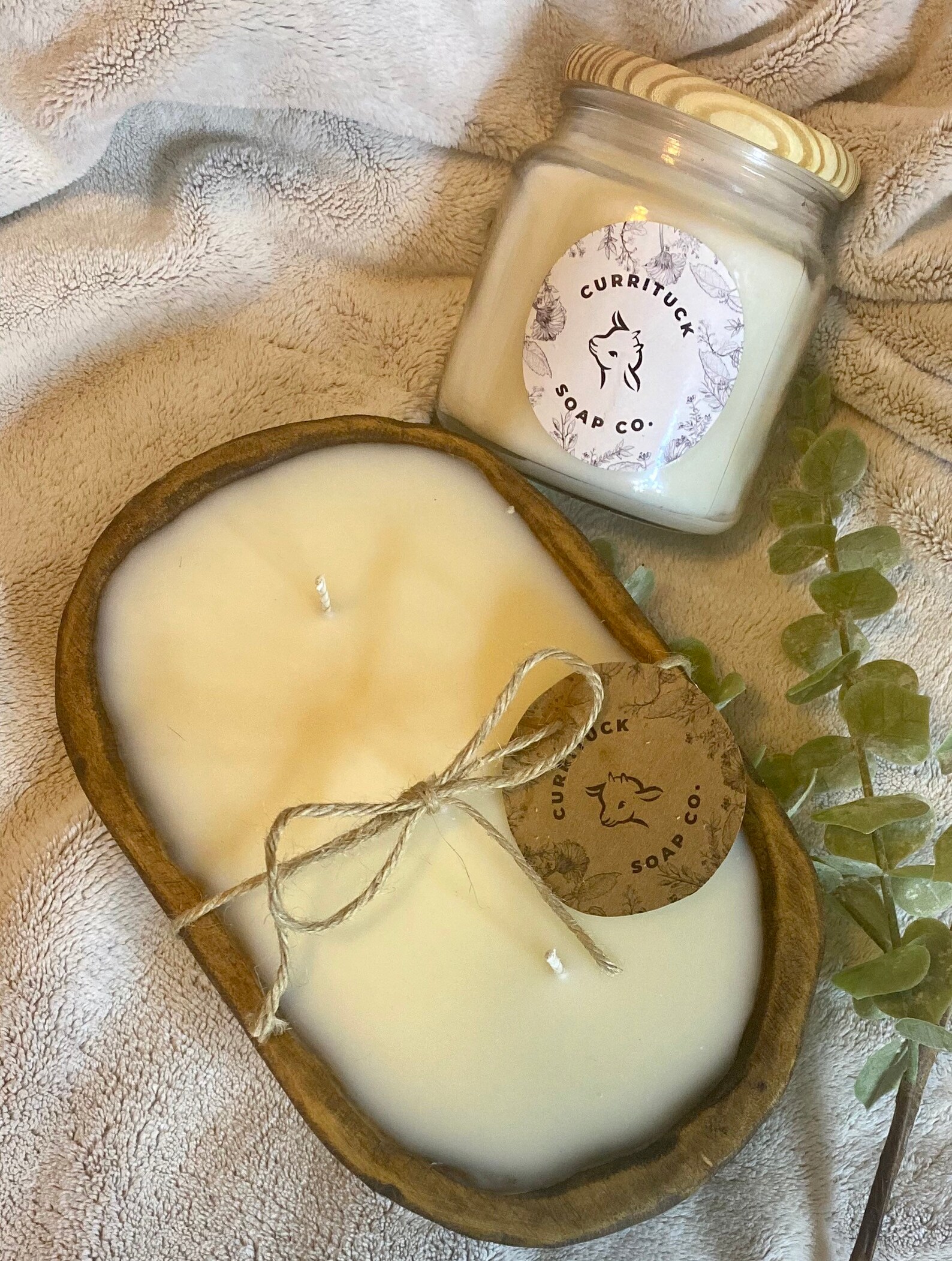 Dough bowl candle Etsy