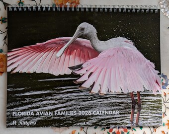 Calendario 2026 de familias aviares de Florida