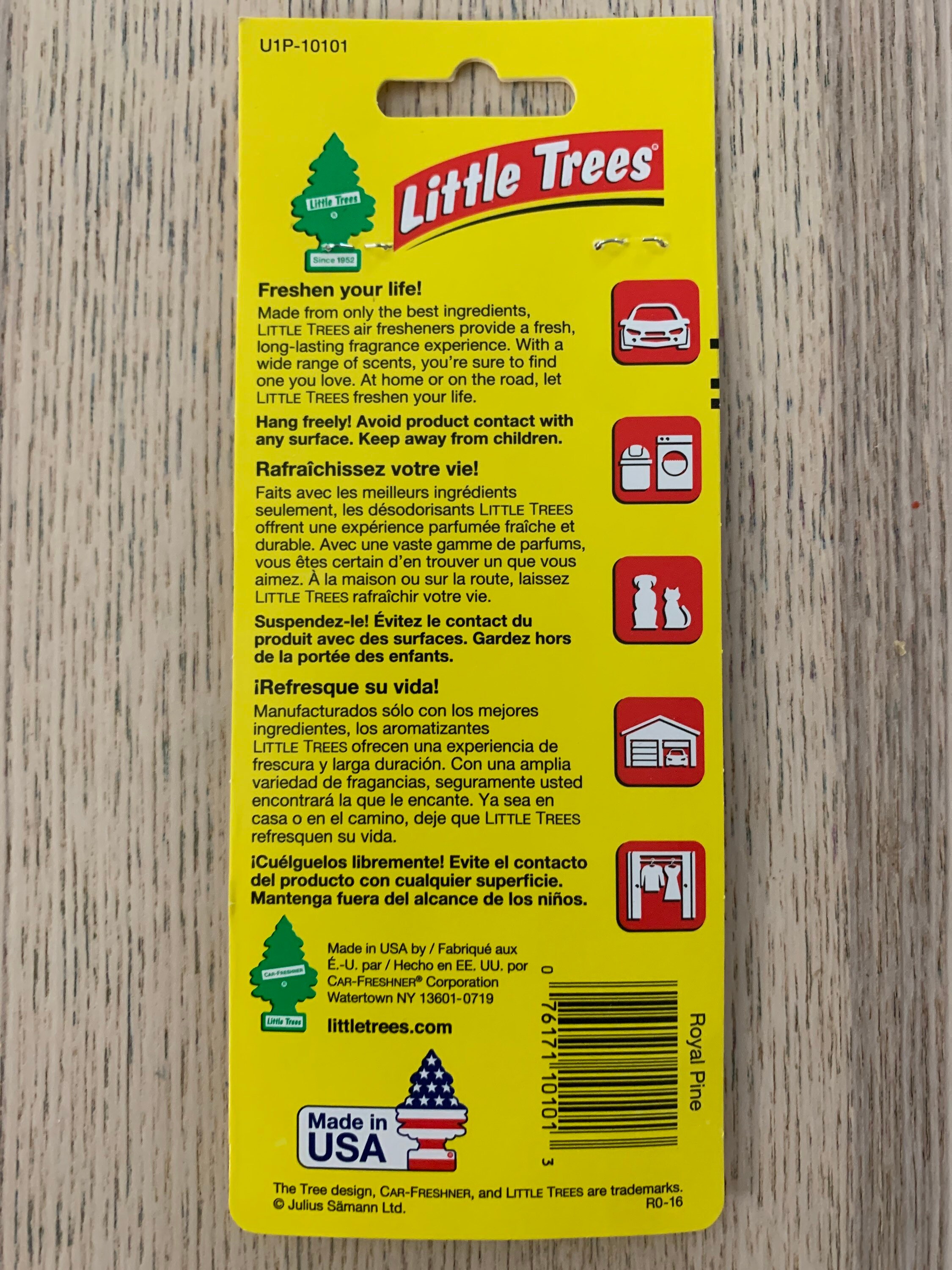 4pcs Little Trees long lasting Air Freshener Black Ice Etsy