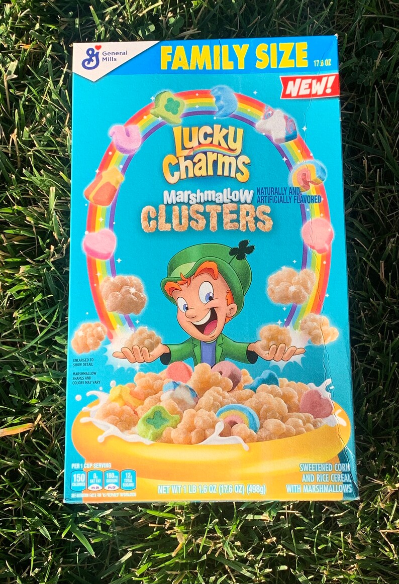 General Mills Lucky Charms Marshmallow clusters limited Etsy