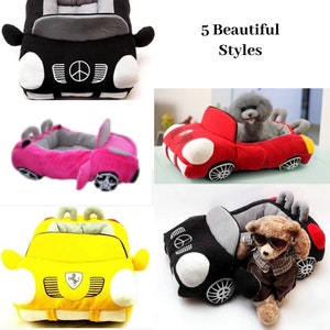 car shaped dog bed