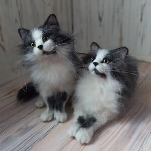 Реалистичная скульптура кота на заказ - Etsy
