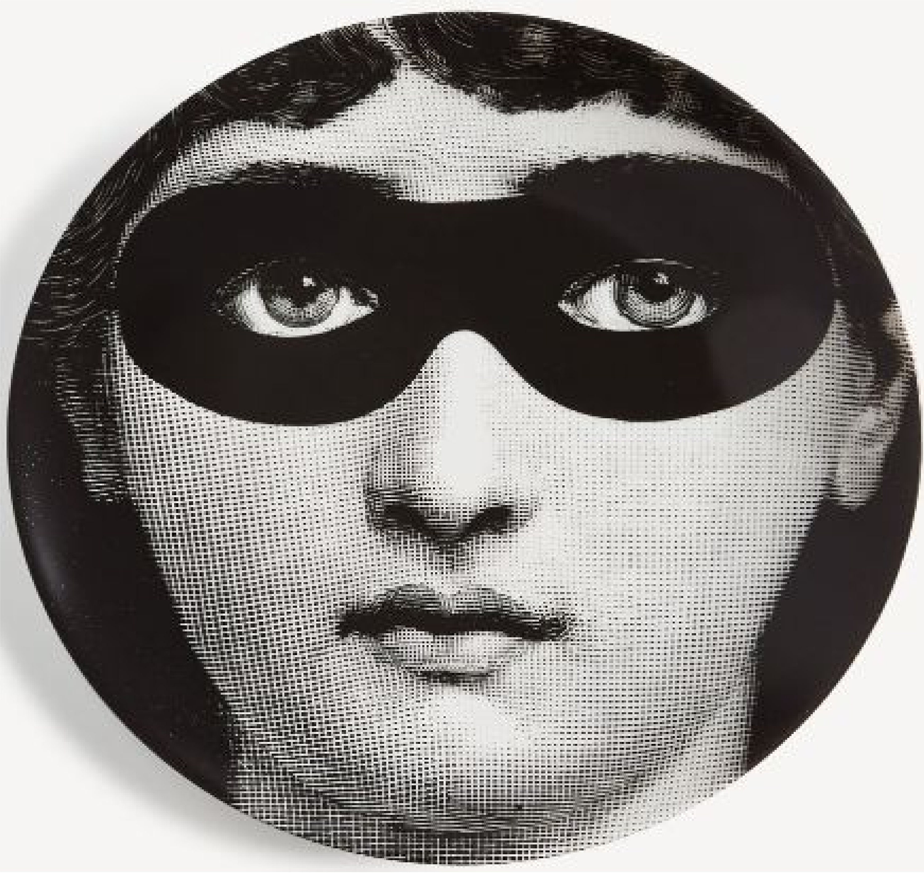 Fornasetti Black Eye Patch Printable Design | Etsy