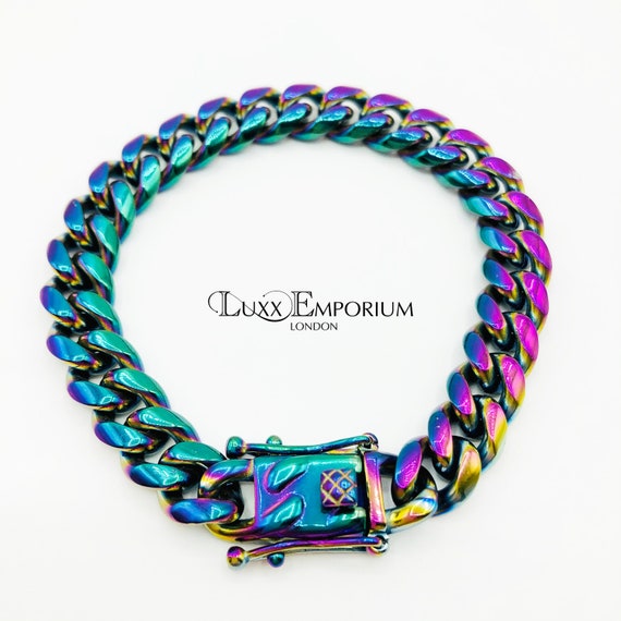 Iridescent Stainless Steel Chain 