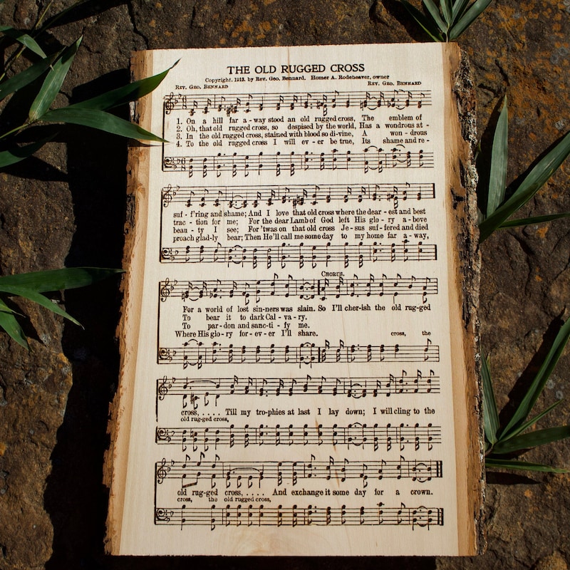 Old Rugged Cross - Etsy