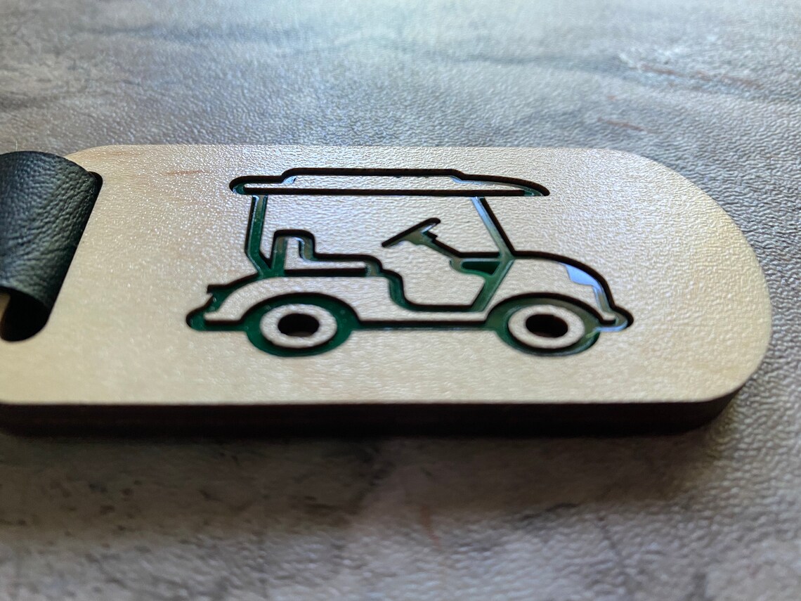 Golf cart key chain unique design made to last golf cart Etsy