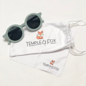 Kids Eco-Friendly Sunglasses | Children&#39;s Sustainable Sunnies | Girls Sunglasses | Boys Sunglasses | UV400 Protection |Neutral Matte Colours