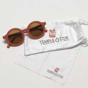 Kids Eco-Friendly Sunglasses | Children&#39;s Sustainable Sunnies | Girls Sunglasses | Boys Sunglasses | UV400 Protection |Neutral Matte Colours