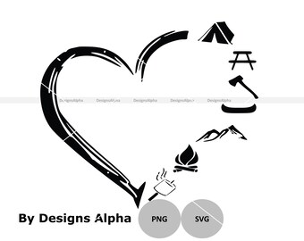 Free Free Camping Heart Svg 47 SVG PNG EPS DXF File