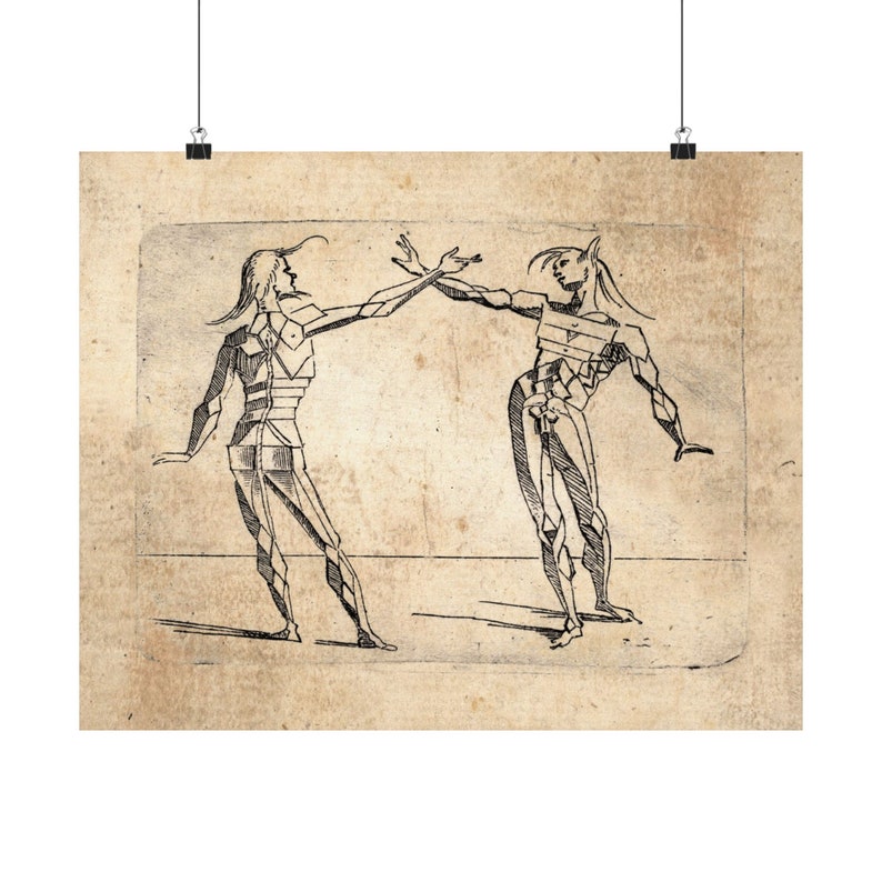 Figure Drawing, Vintage Sketch, Abstract Picture, Renaissance Wall Art