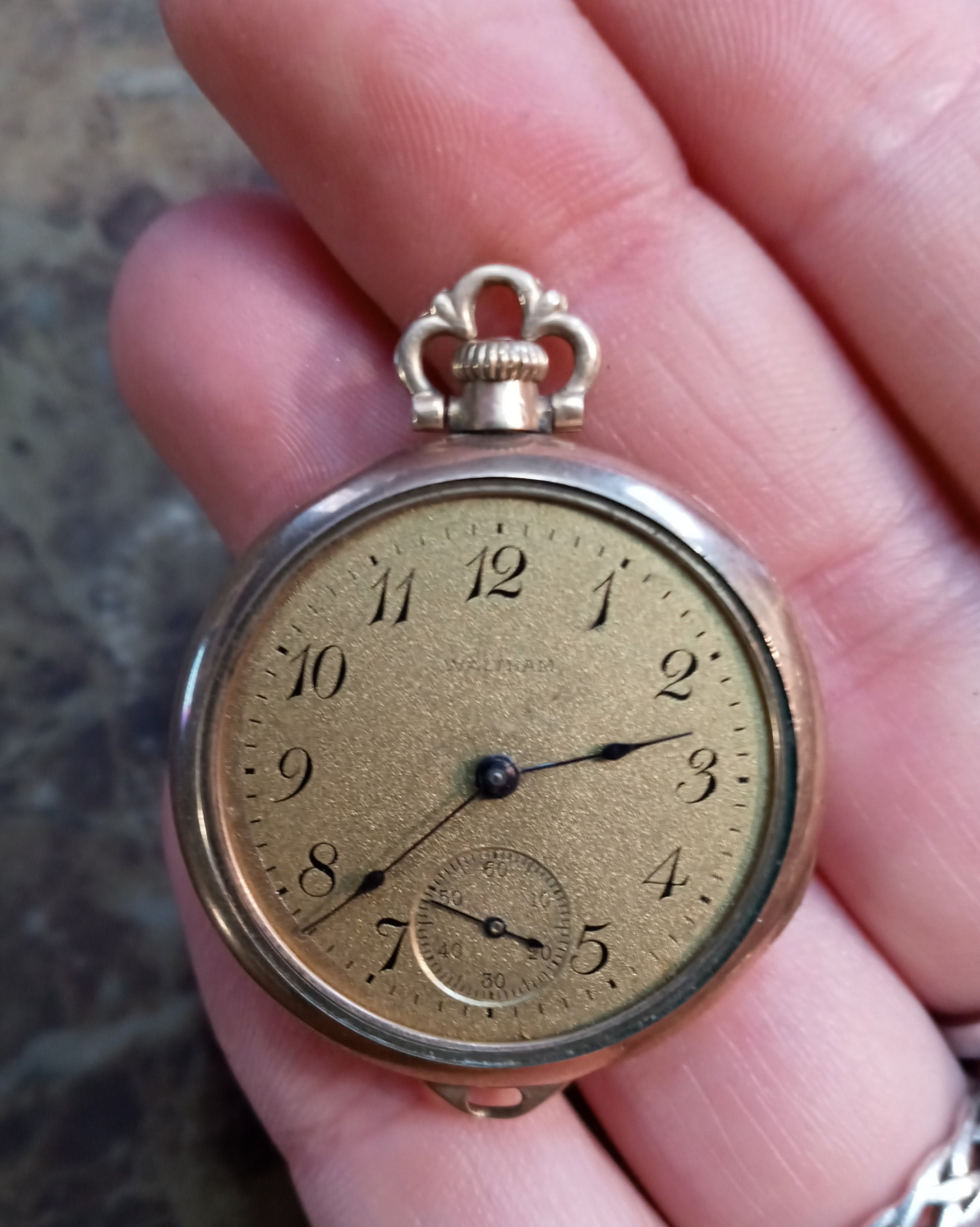 1918 Waltham Pocket Watch, 1907 Model Waltham Pocket Watch Etsy