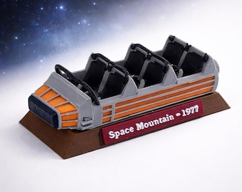 Vehículo de paseo de Space Mountain – Disneyland
