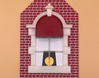Imán para ventana de la estación de bomberos de Disneyland – Homenaje al apartamento de Walt Disney