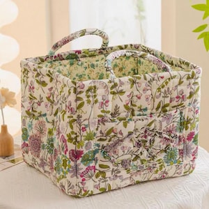 Home Essential FloraHaven Cotton Basket